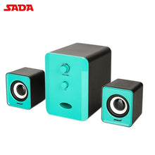 Load image into Gallery viewer, Bass Stereo Music Player Subwoofer Sound Box for Desktop Laptop Phone