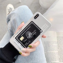Load image into Gallery viewer, American Express Card Transparent Phone Case