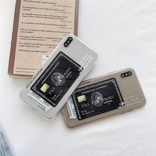 Load image into Gallery viewer, American Express Card Transparent Phone Case