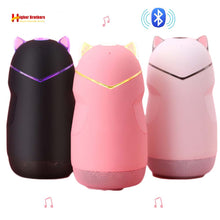 Load image into Gallery viewer, Portable Mini Wireless Bluetooth Speaker Bluetooth 4.2 32G Cat with LED Light
