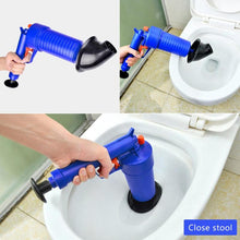 Load image into Gallery viewer, The suitable  Air Pump Pressure Pipe Cleaner Sewer Sinks Pipeline  Remover Bathroom, Kitchen, Toilet Cleaning Tools...
