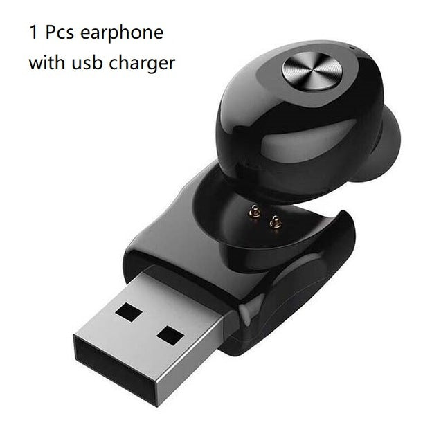Sound Sport Bluetooth Earphones Handsfree In Ear Gaming Headset With Mic