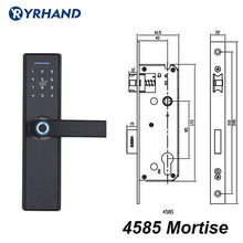 Load image into Gallery viewer, YR HAND Fingerprint Lock Smart Card Digital Code Electronic Door Lock -close-  Home Security  Lock
