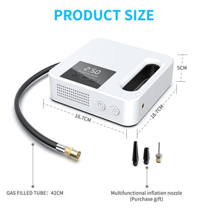 Portable Air Compressor Pump for Car, Motorcycles ,Bicycles, Ball, Toys ...