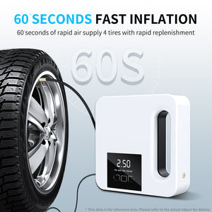 Portable Air Compressor Pump for Car, Motorcycles ,Bicycles, Ball, Toys ...