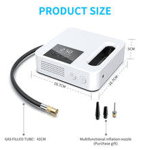 Load image into Gallery viewer, Portable Air Compressor Pump for Car, Motorcycles ,Bicycles, Ball, Toys ...
