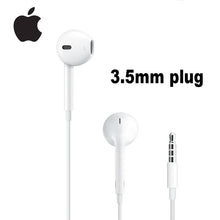 Load image into Gallery viewer, original Apple Earpods Plug &amp; Lightning In-ear Earphones Sport  For IPhone/ IPad Android
