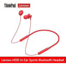 Load image into Gallery viewer, Lenovo Earphone Bluetooth 5.0 Wireless Headset Magnetic Neckband Earphones
