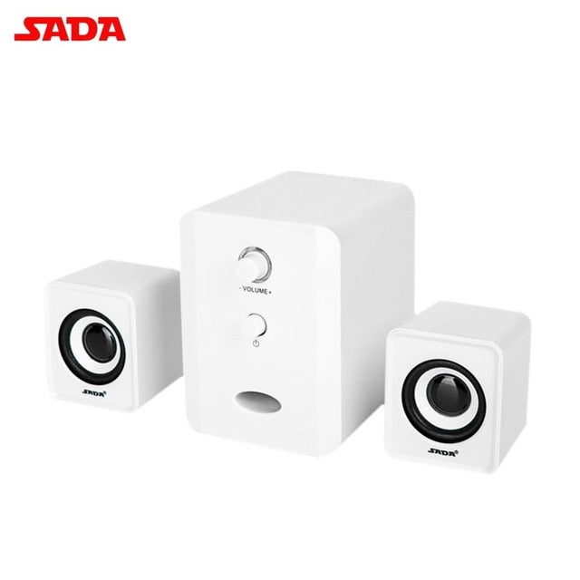 Bass Stereo Music Player Subwoofer Sound Box for Desktop Laptop Phone