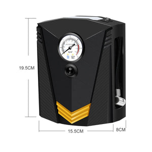 a useful Portable Car Air Compressor  with 12V Digital Tire Inflator Air Pump For for example Cars,Motorcycle, Bike, ball, Toys ...