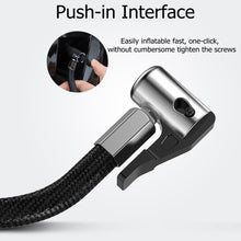 Load image into Gallery viewer, a useful Portable Car Air Compressor  with 12V Digital Tire Inflator Air Pump For for example Cars,Motorcycle, Bike, ball, Toys ...
