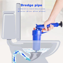 Load image into Gallery viewer, The suitable  Air Pump Pressure Pipe Cleaner Sewer Sinks Pipeline  Remover Bathroom, Kitchen, Toilet Cleaning Tools...
