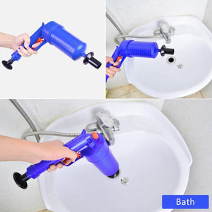 The suitable  Air Pump Pressure Pipe Cleaner Sewer Sinks Pipeline  Remover Bathroom, Kitchen, Toilet Cleaning Tools...