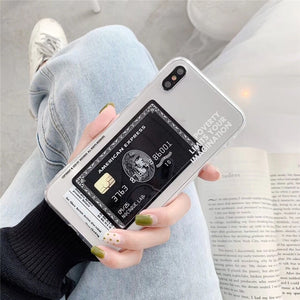 American Express Card Transparent Phone Case