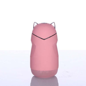 Portable Mini Wireless Bluetooth Speaker Bluetooth 4.2 32G Cat  with LED Light