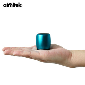 BM3 TWS Metal Super Mini Wireless Bluetooth Speaker Portable Small Pocket Size