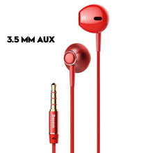 Load image into Gallery viewer, Baseus 6D Stereo In-ear Earphone Headphones Wired Control Bass Sound Earbuds for iPhone Xiaomi Huawei 3.5mm Type c Earphones
