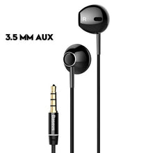 Load image into Gallery viewer, Baseus 6D Stereo In-ear Earphone Headphones Wired Control Bass Sound Earbuds for iPhone Xiaomi Huawei 3.5mm Type c Earphones
